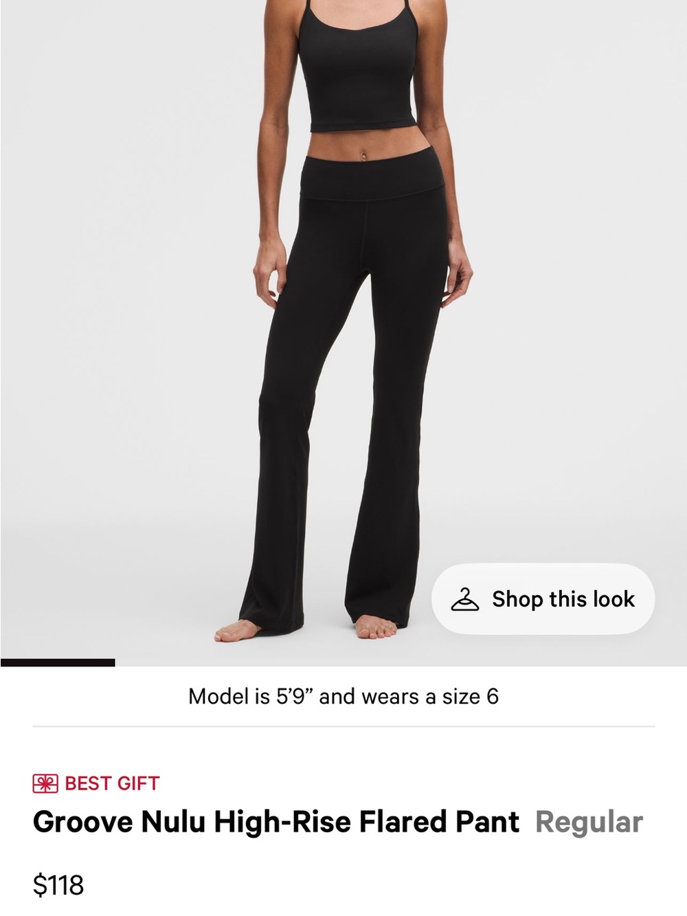 lululemon athletica Groove Flare Pants, Regular length
